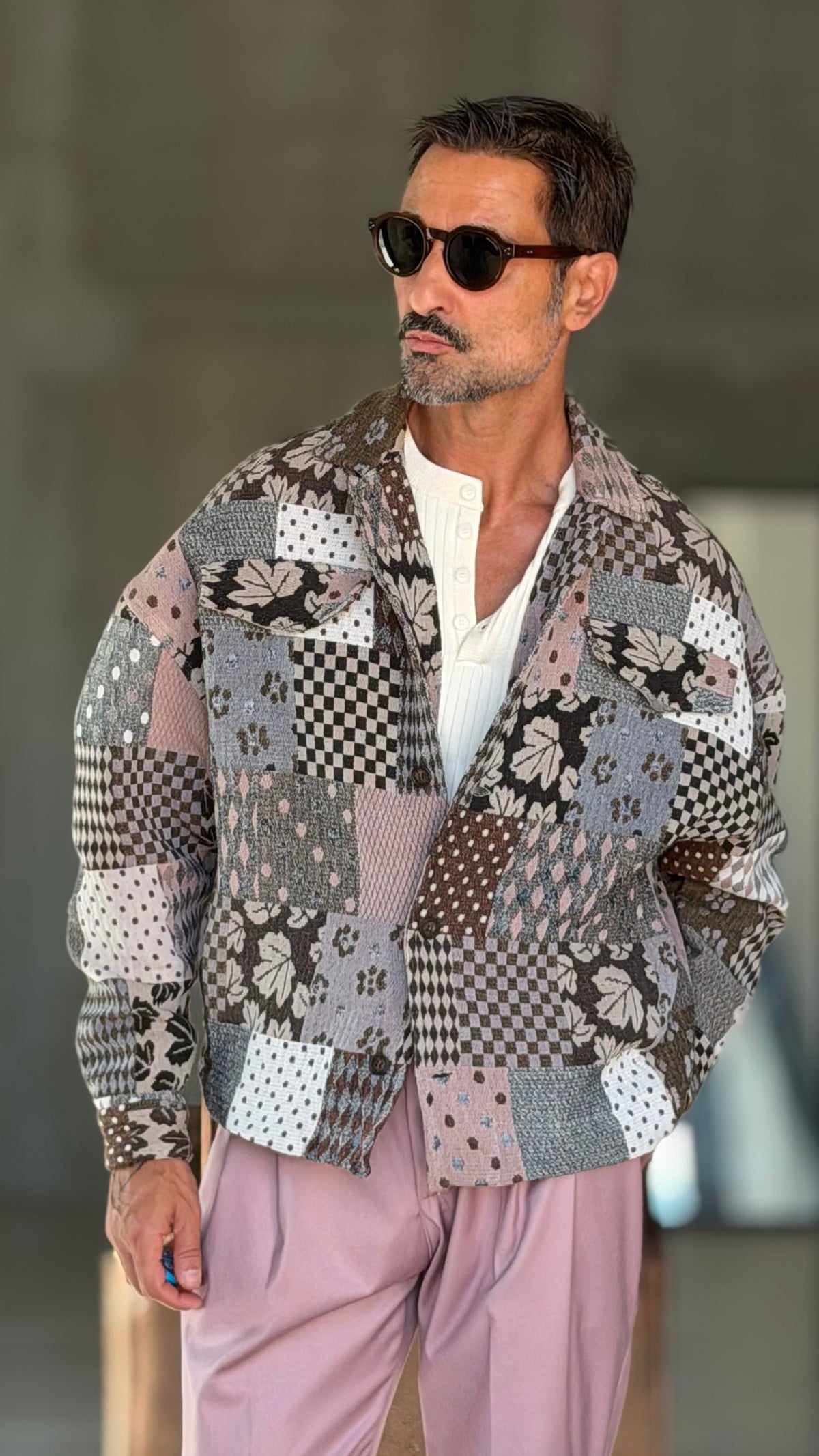 ECORENNA ECRU' BOMBER JACKET