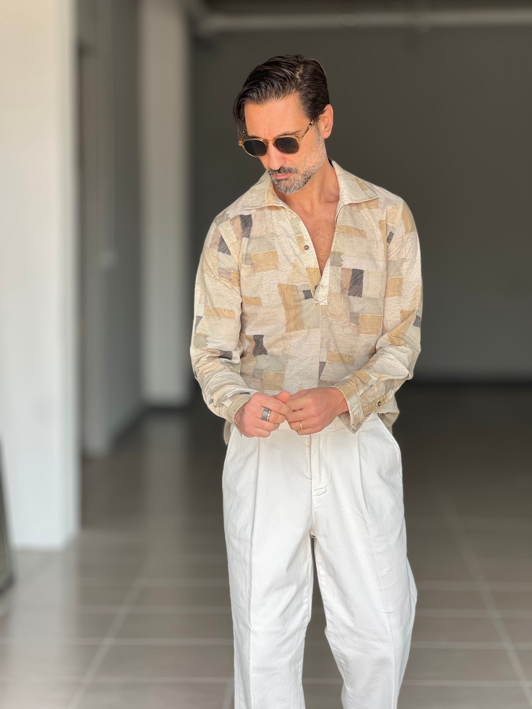 GIOSTRA VISCOSE SHIRT
