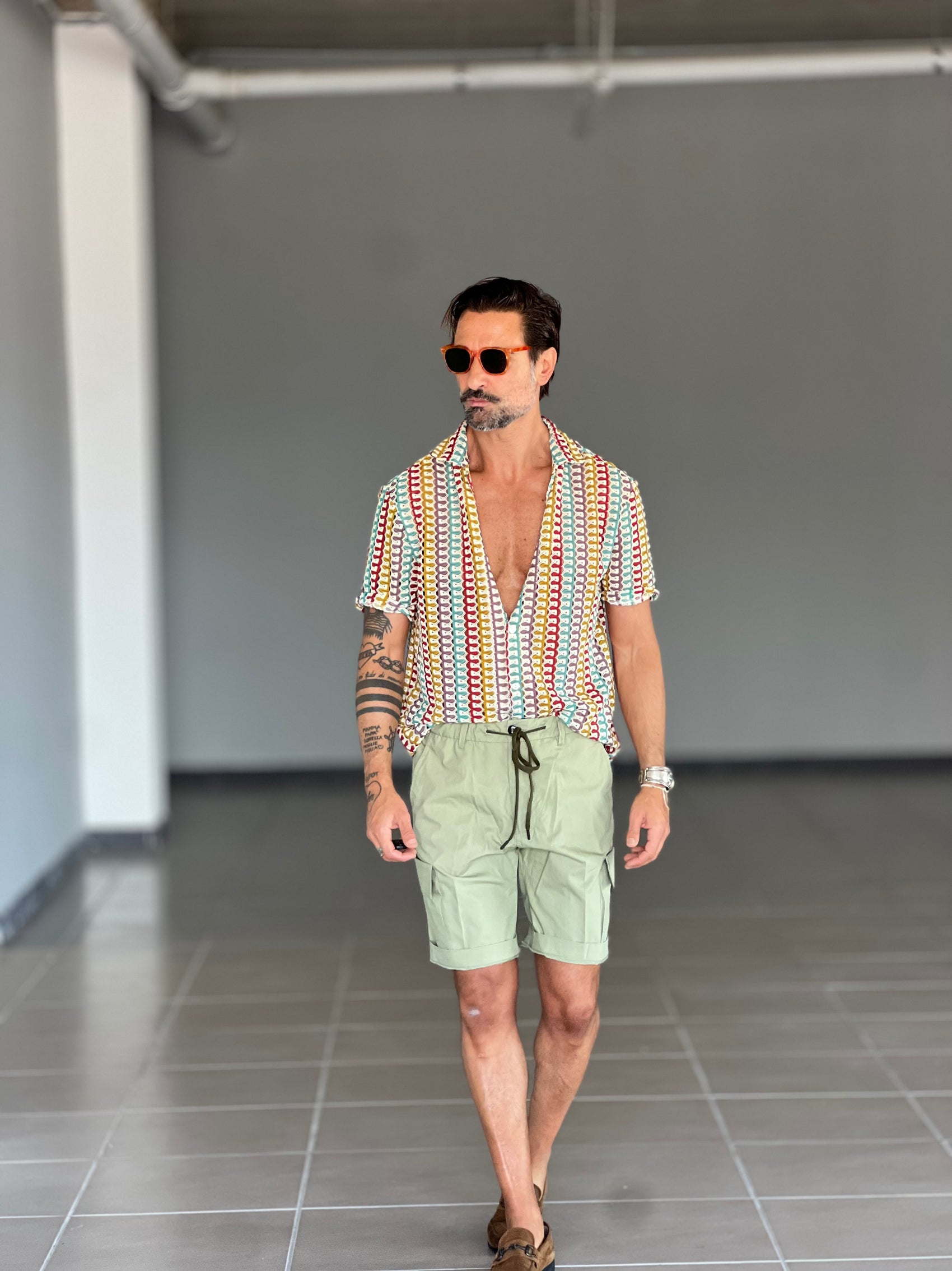 BERMUDA CARGO VERDE G PLAY