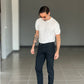 BLACK CHAIN ​​VISCOSE TROUSERS