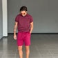 BERMUDA PRUGNA  COMFORT FIT