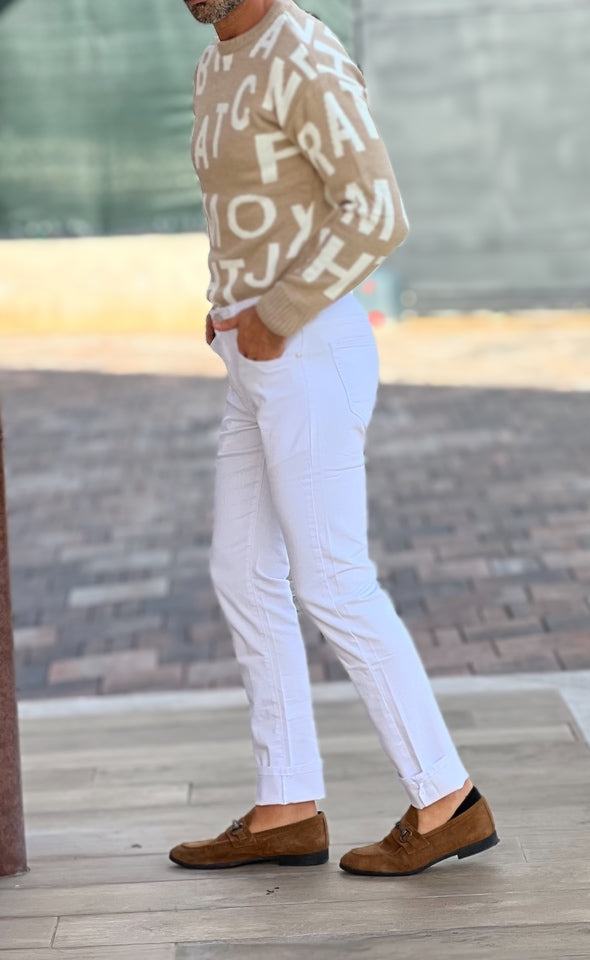 JEANS BIANCO  SKINNYLAVAGGIO 300 estivo io