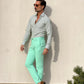 PANTALONE XAGON VERDE ACQUA PUNTOMILANO