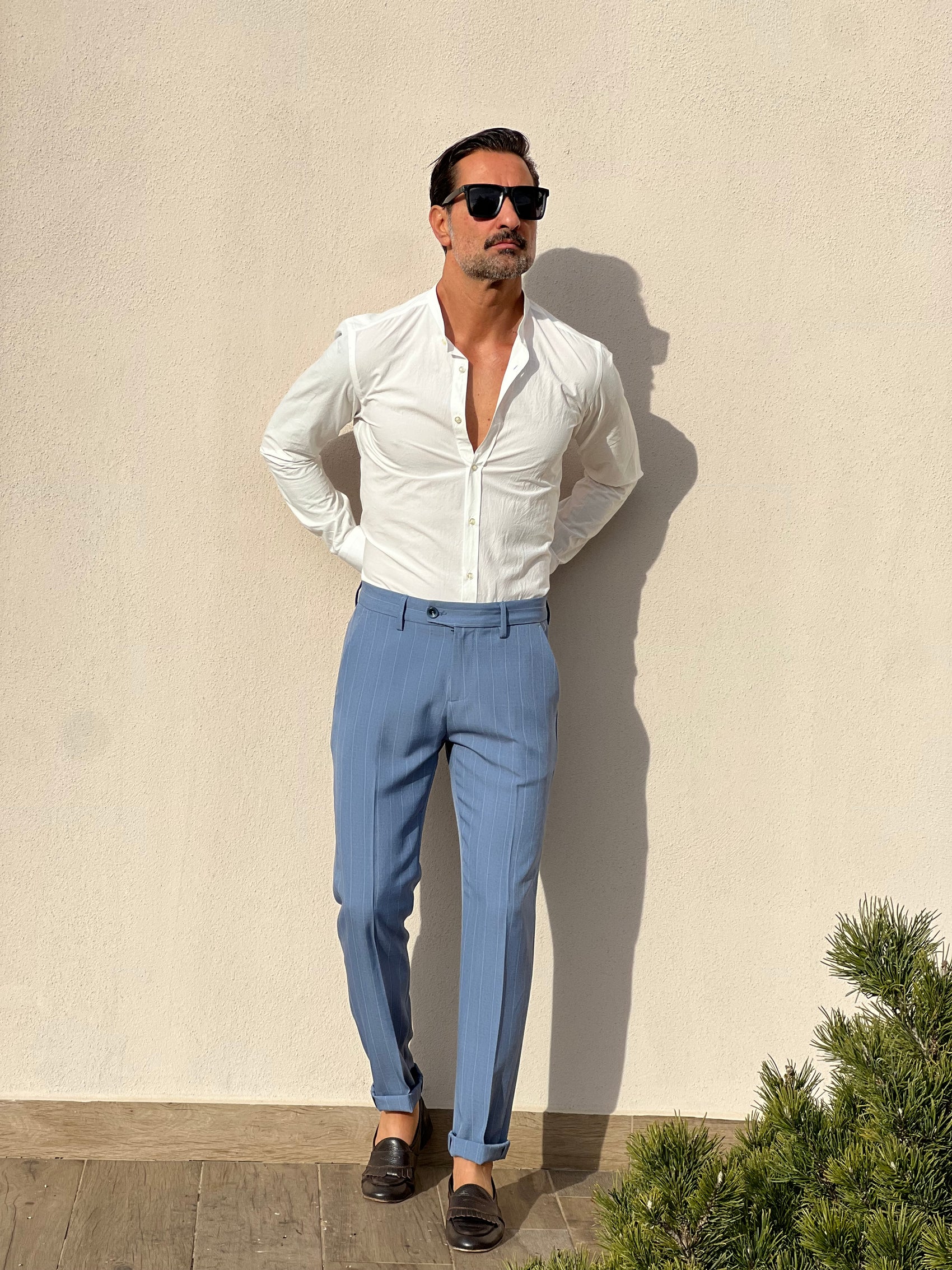 CAMICIA  DEPOT BIANCA COREANA GARZATA