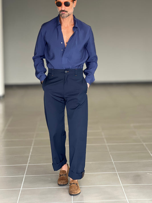 PANTALONE JAPAN BLU ALTATENSIONE