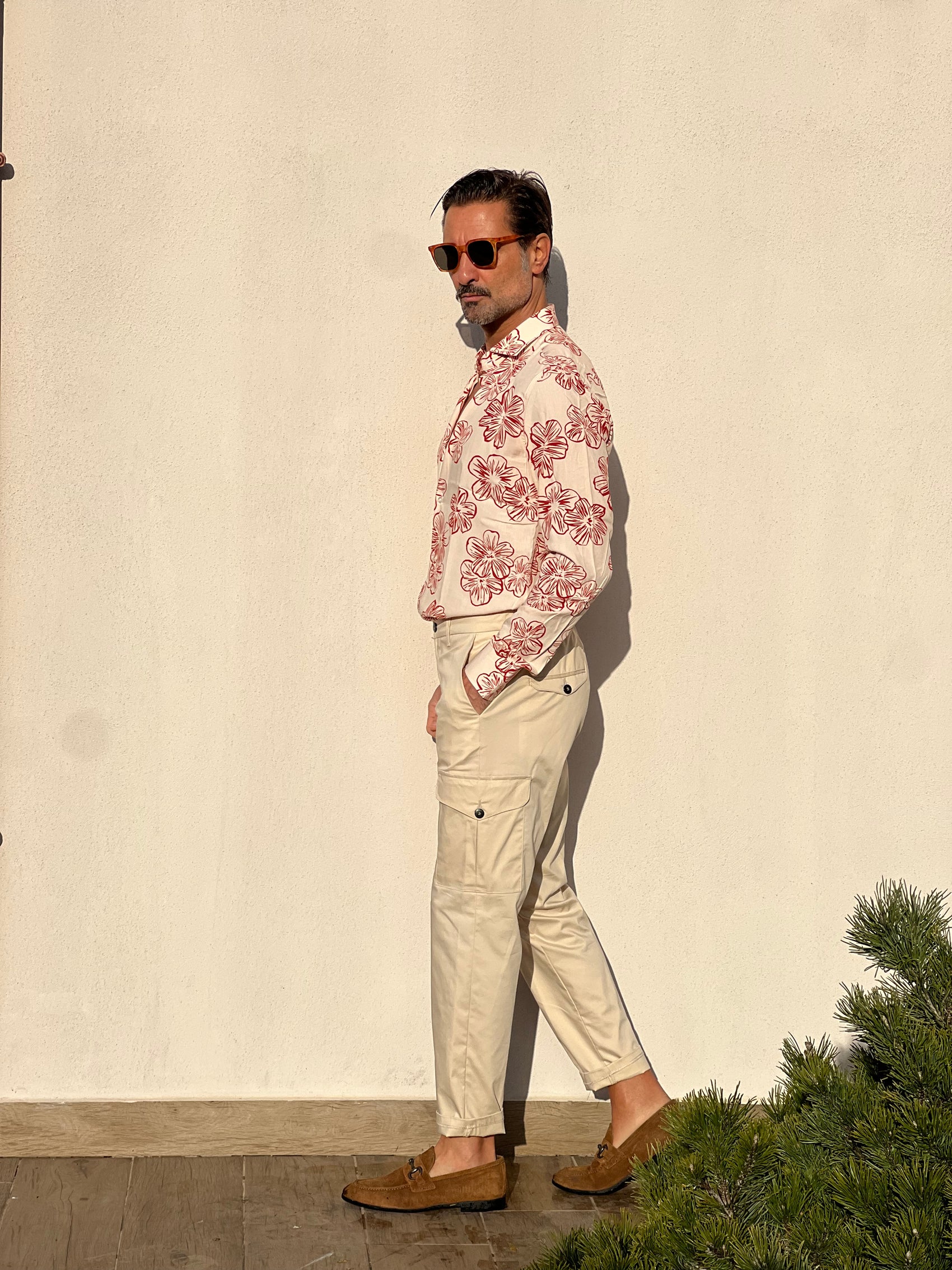 PANTACARGO ESTIVO BEIGE G PLAY COTONE ELITE