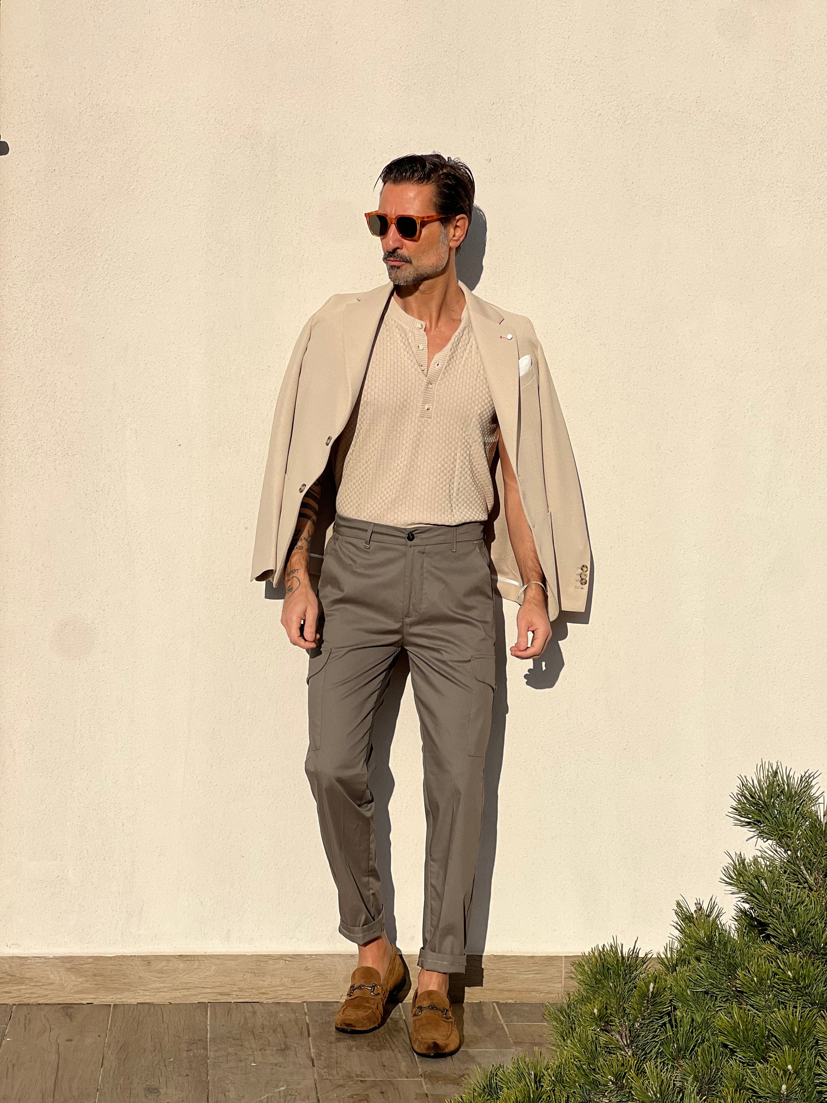 PANTACARGO ESTIVO VERDE G PLAY COTONE ELITE