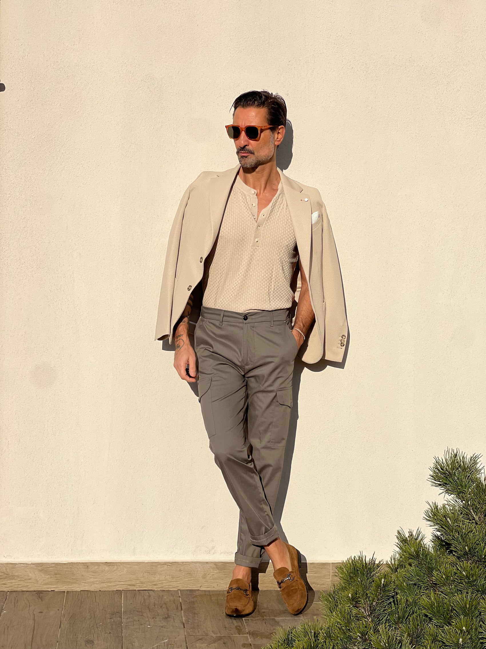 PANTACARGO ESTIVO VERDE G PLAY COTONE ELITE