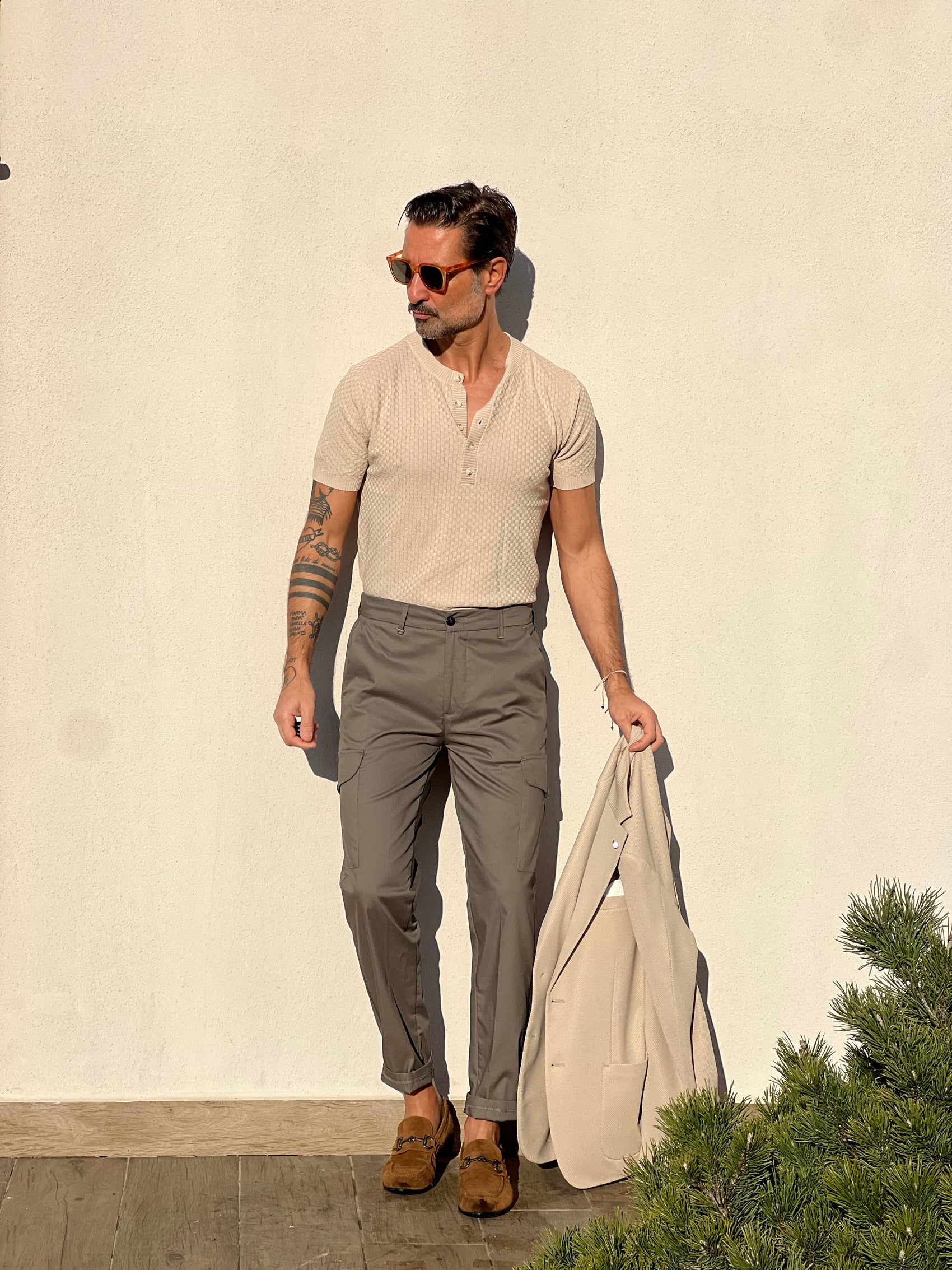 PANTACARGO ESTIVO VERDE G PLAY COTONE ELITE