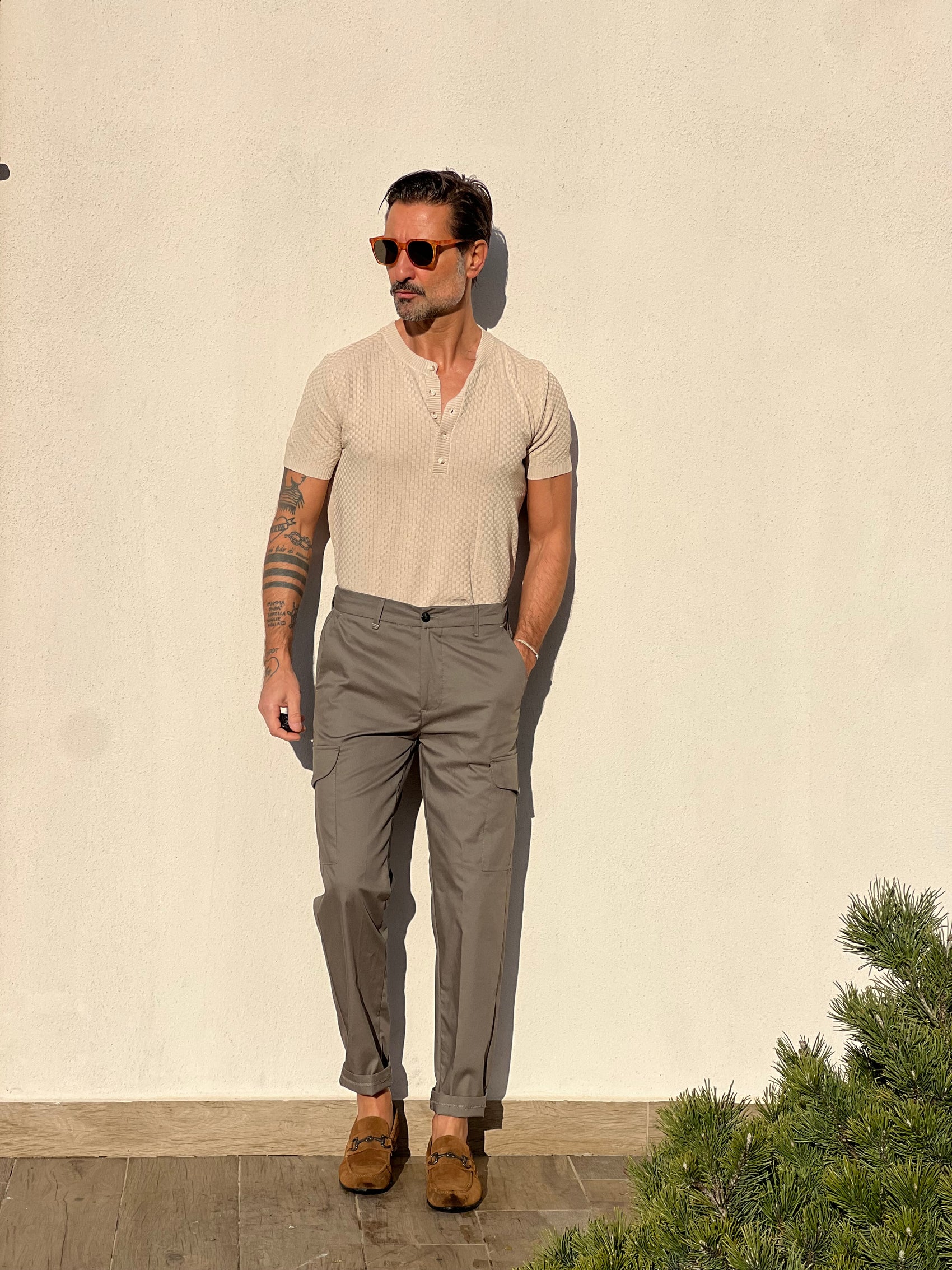 PANTACARGO ESTIVO VERDE G PLAY COTONE ELITE