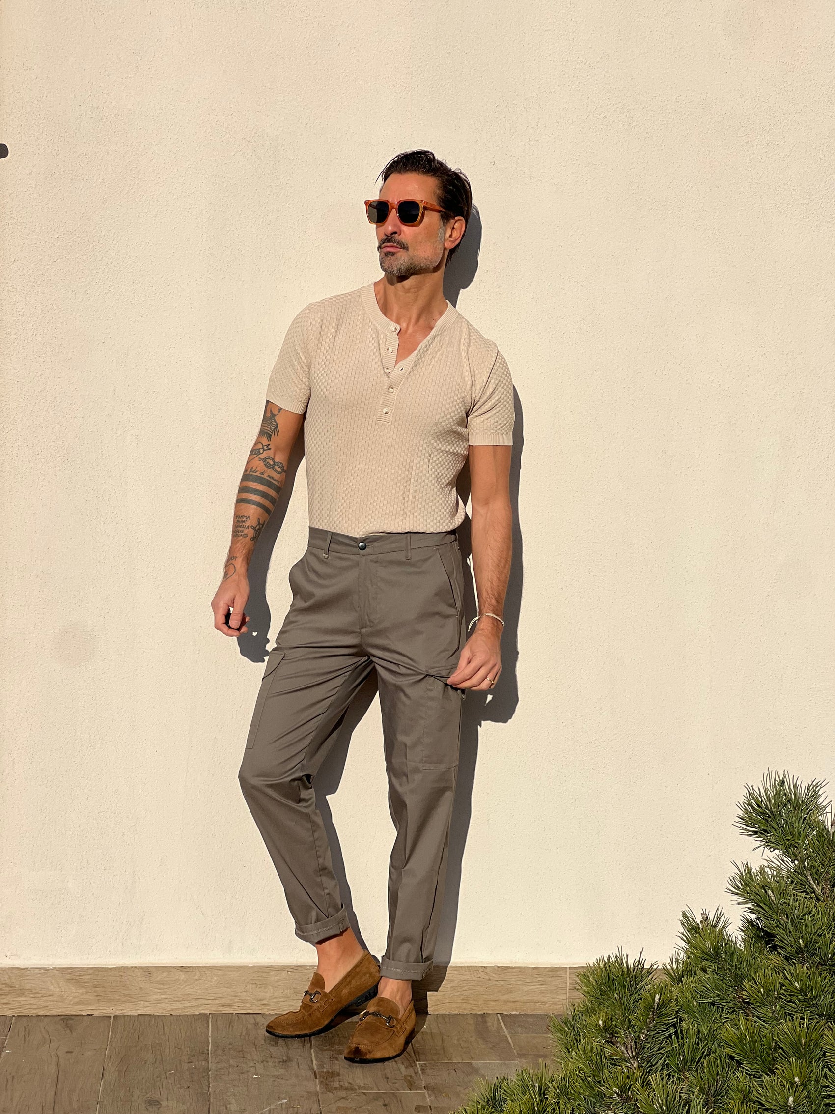 PANTACARGO ESTIVO VERDE G PLAY COTONE ELITE