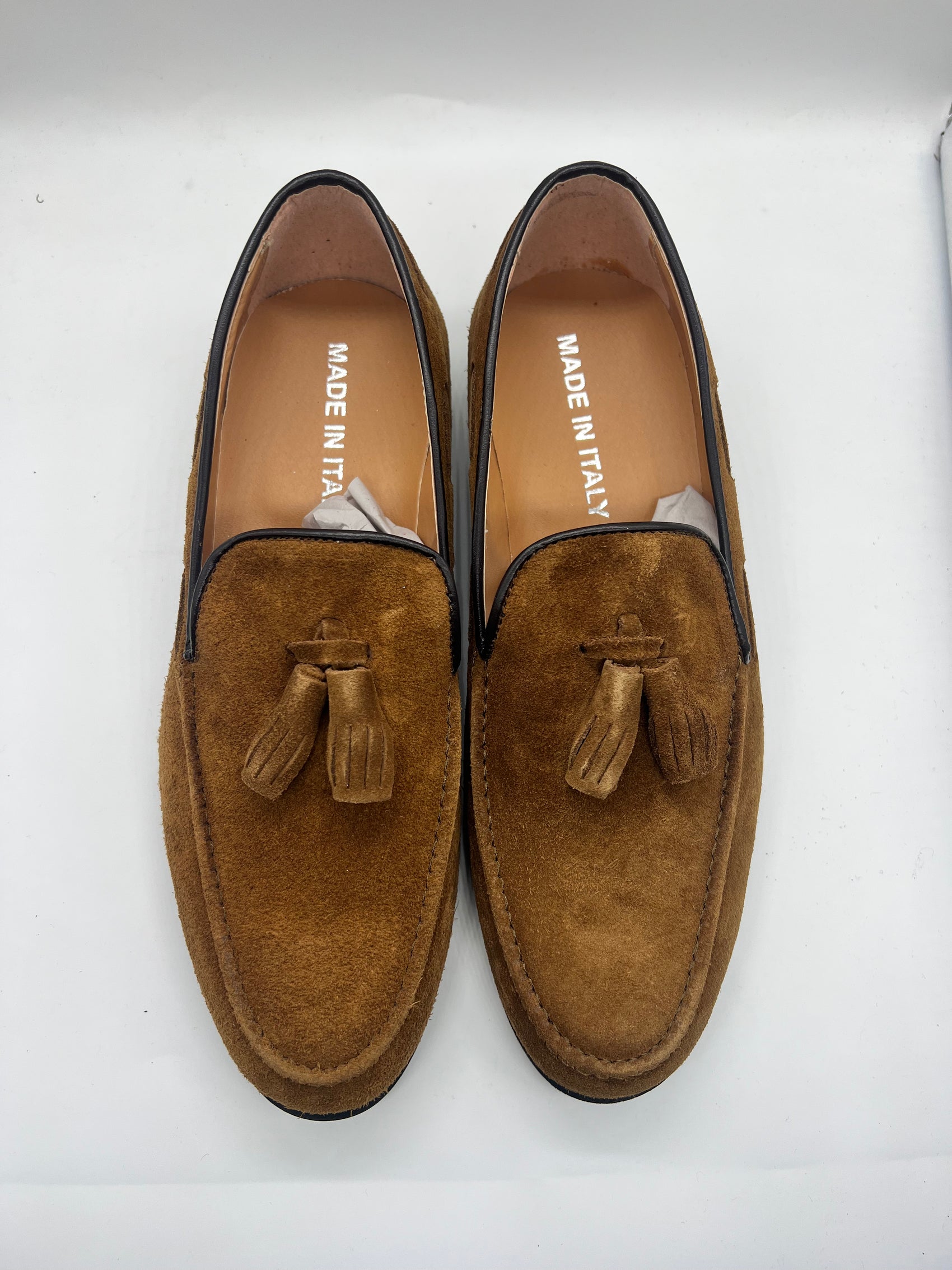 *MOCASSINO MIELE  CAMOSCIO CAMPANELLA