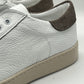 SNEAKER BIANCA SPORCATA BOTTOLATA TAPPO BEIGE
