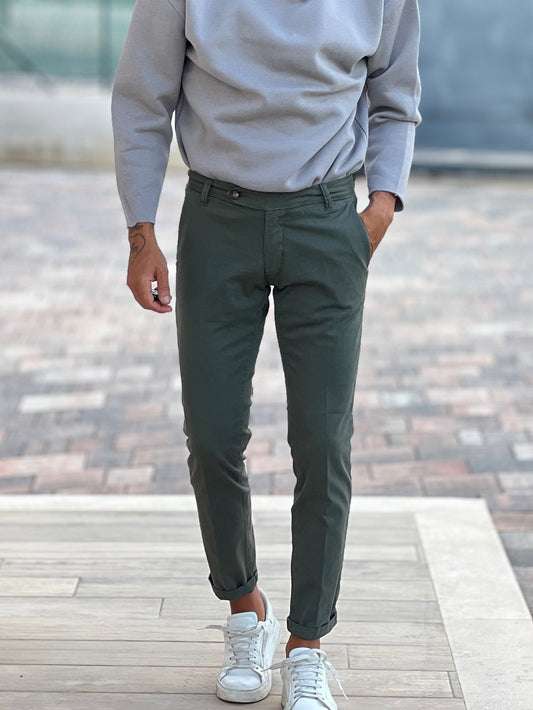 PANTALONE FUSTAGNO VERDE