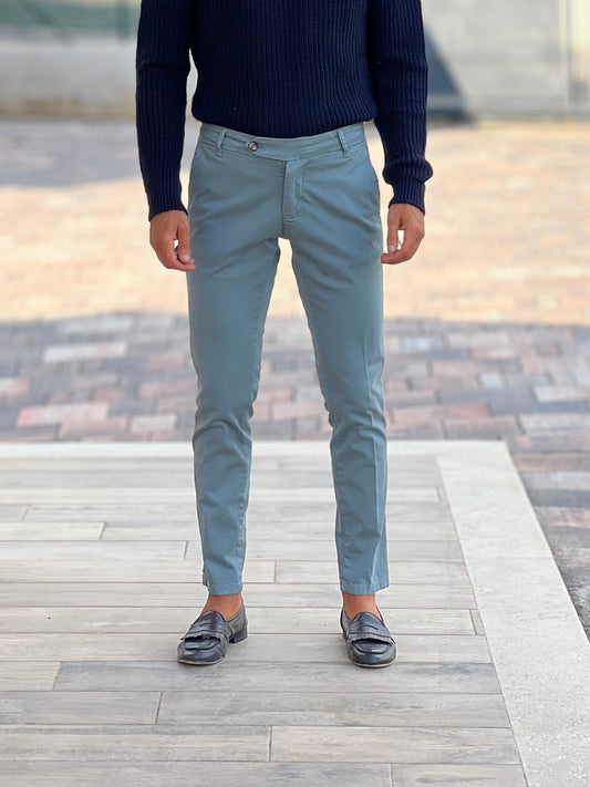 PANTALONE FUSTAGNO GRIGIO PETROLIO