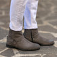 STIVALE GRIGIO CAMOSCIO SPAZZOLATO