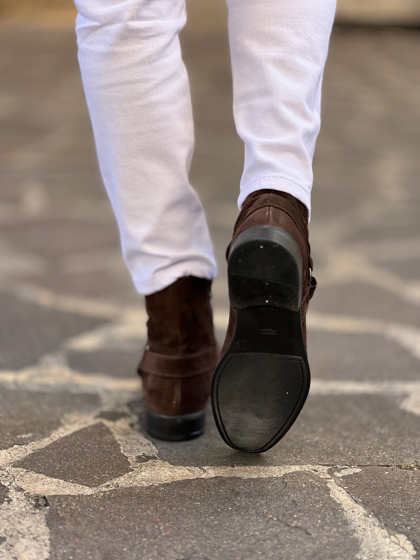 BRUSHED BROWN SUEDE BOOT
